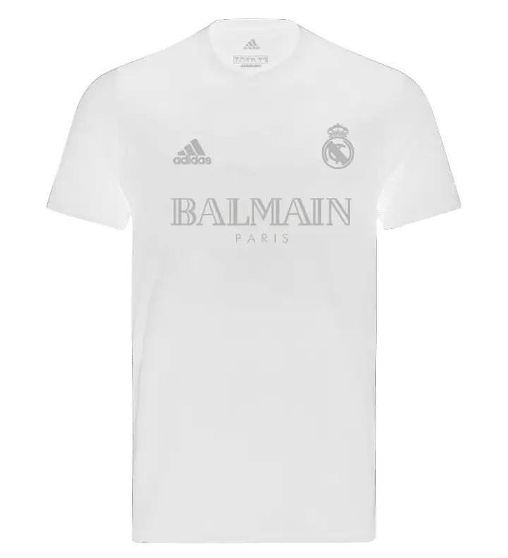 Balmain Real Madrid Shirt - White