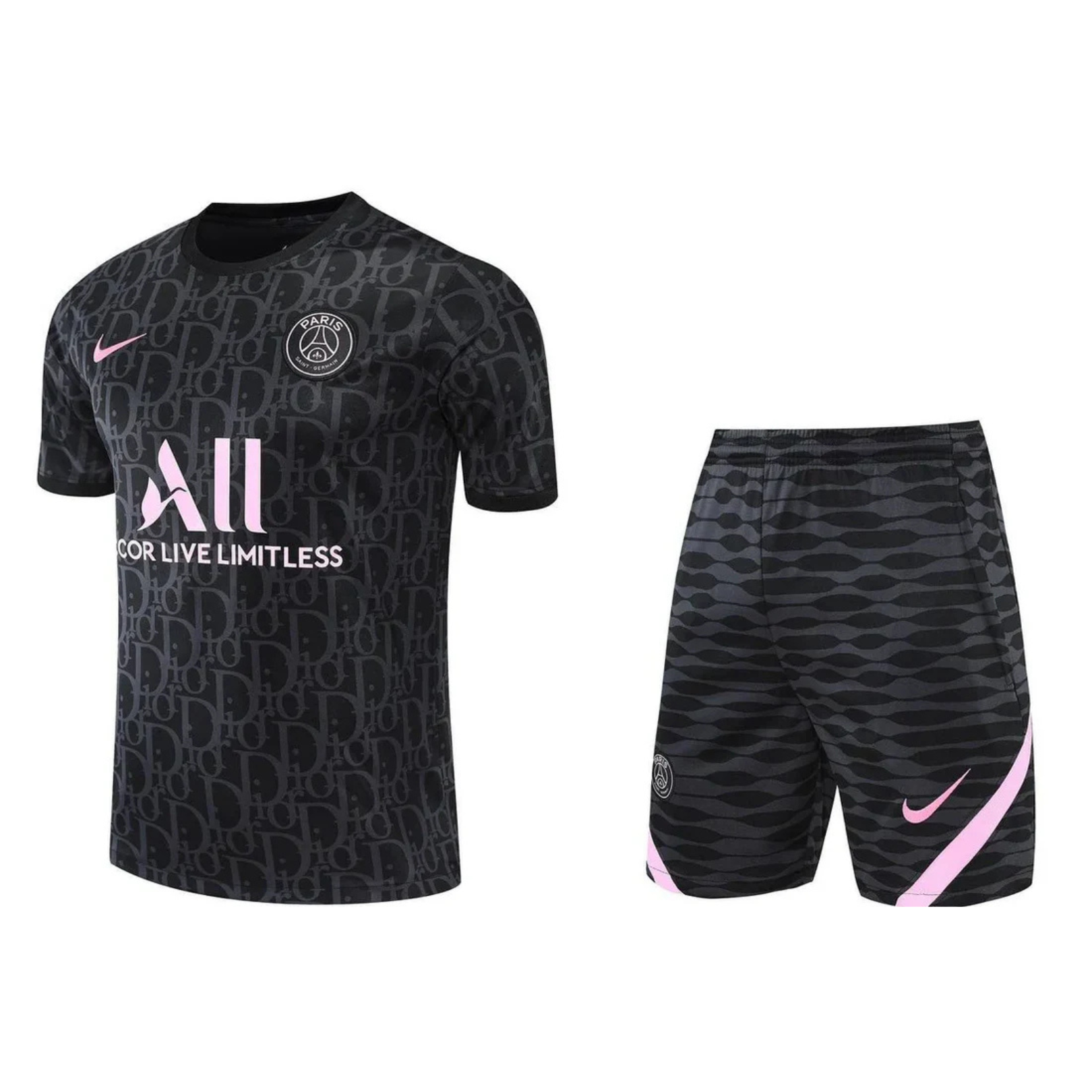 PSG Dior Shirt Set (Shirt+Shorts)