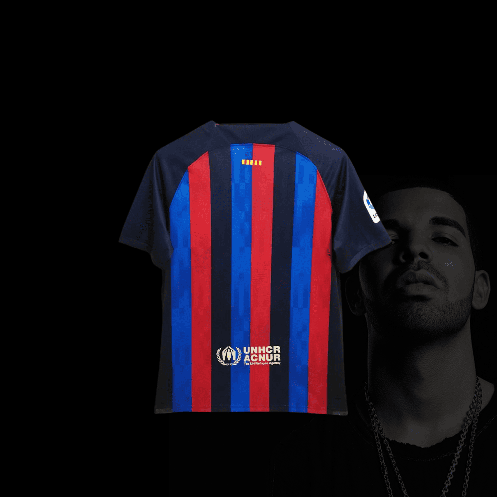 Barcelona Drake Shirt 2022/23 - OVO Limited Edition