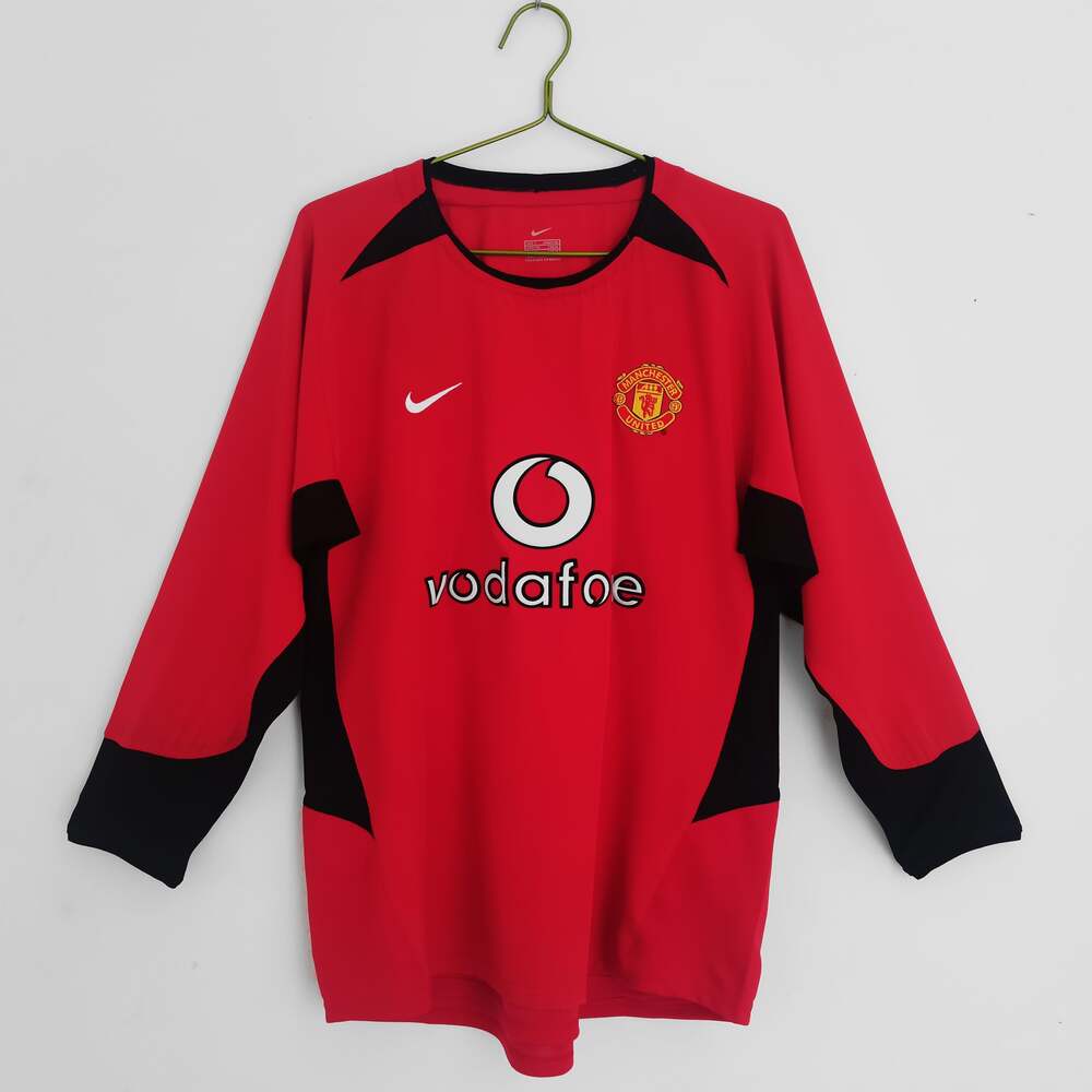 2003/04 Manchester United Retro Shirt - Long sleeves