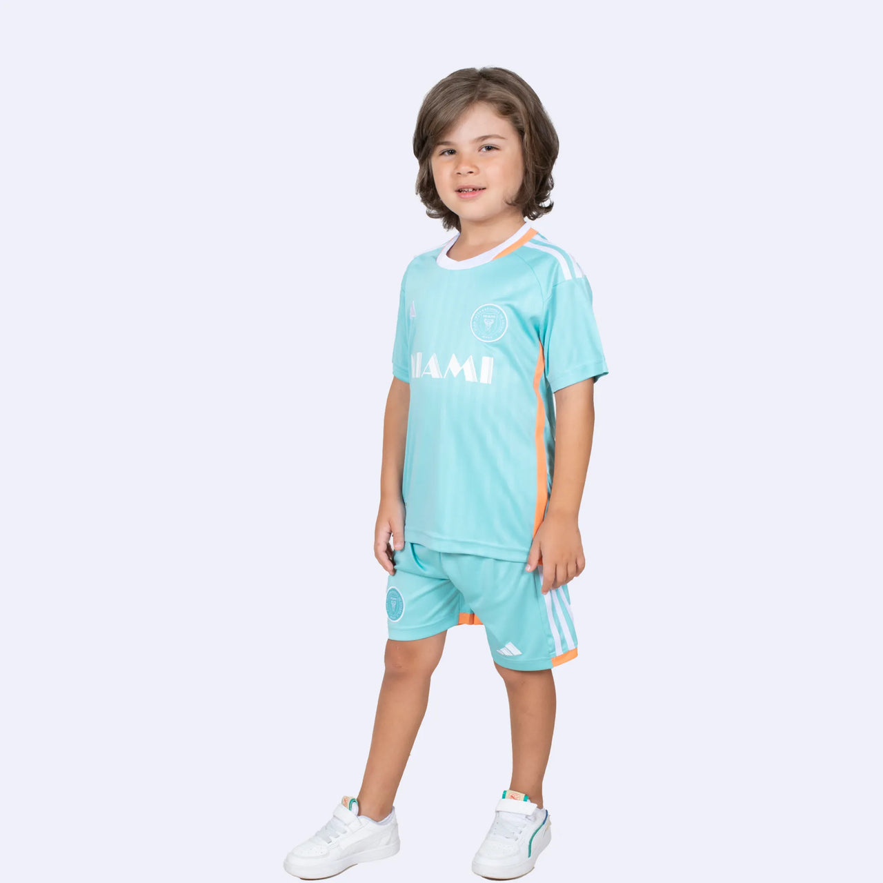 Messi Kids Football Kit - Inter Miami 2024/25 Aqua