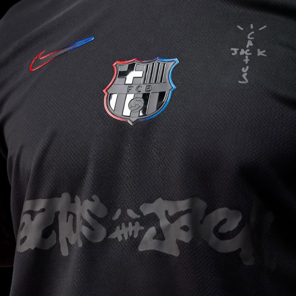 FC Barcelona X Travis Scott Shirt - El Clásico Away